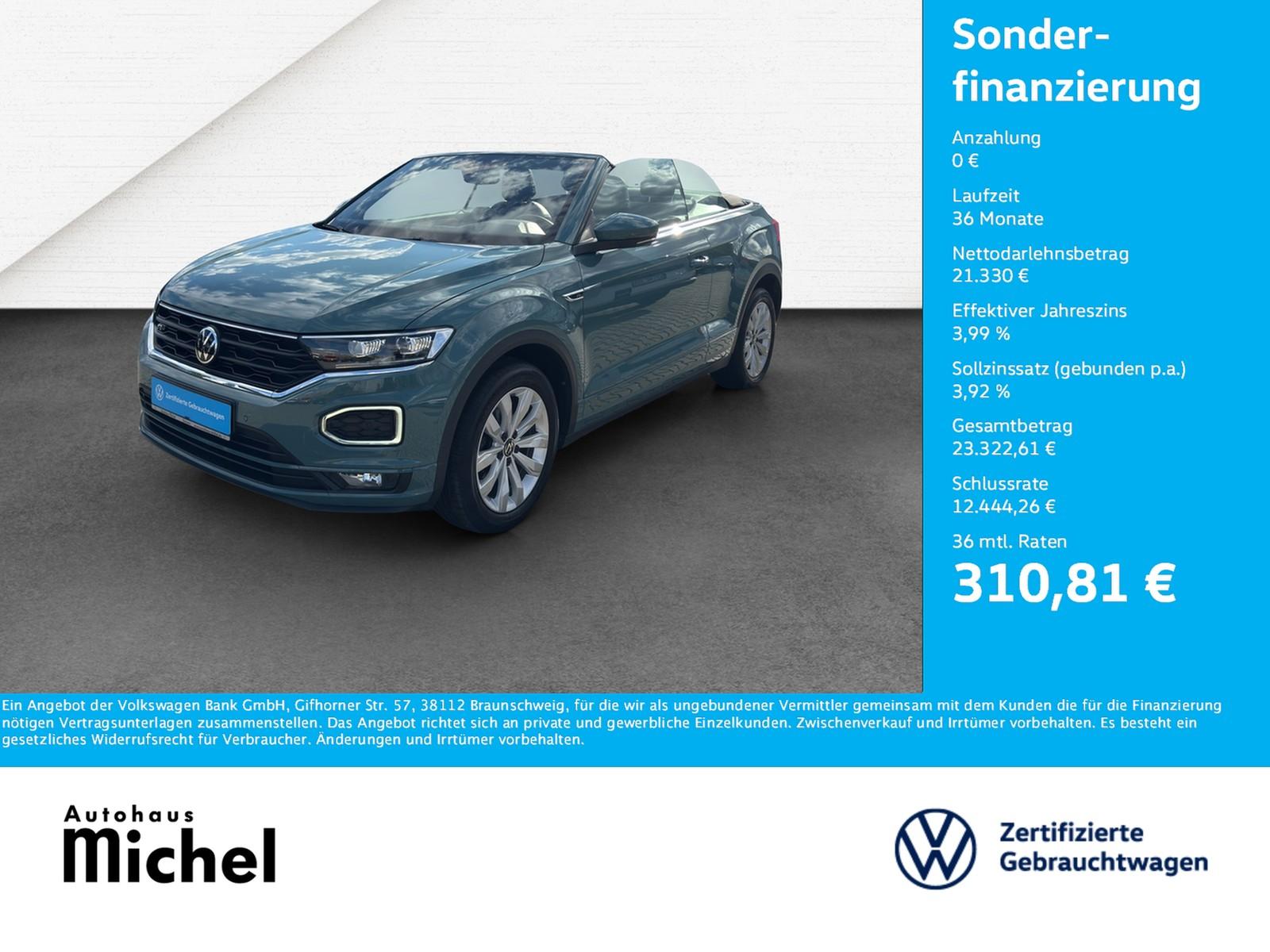 Volkswagen T-Roc Cabrio TSI R-Line AHK - Winterpreis !!