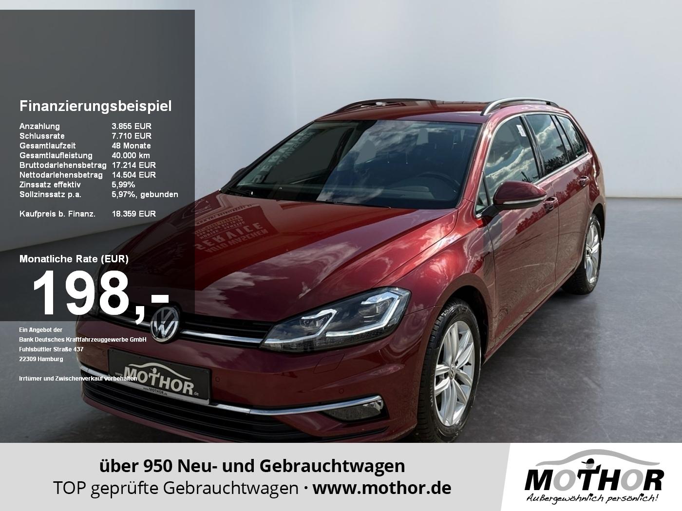 Volkswagen Golf VII Variant Comfortline 2.0 TDI DSG ACC LM