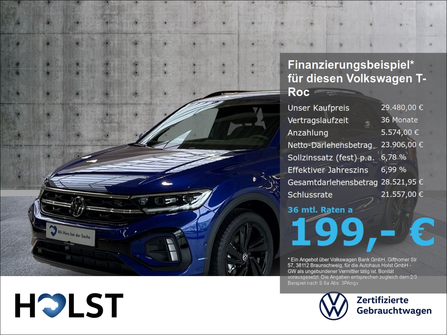 Volkswagen T-Roc R-Line 1.0 TSI OPF 85 kW 116 PS 6-Gang foto 1