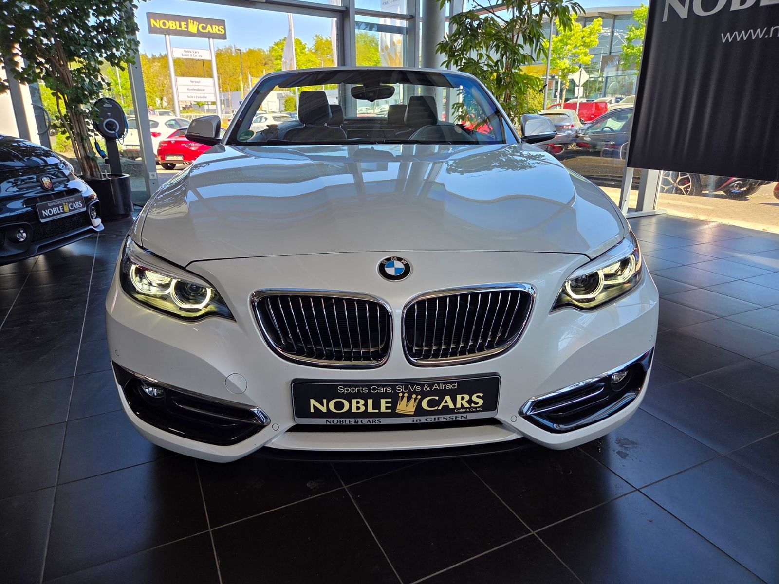 Fahrzeugabbildung BMW 220i Cabrio Luxury Line AHK LED NAV SHZ PDC ALU