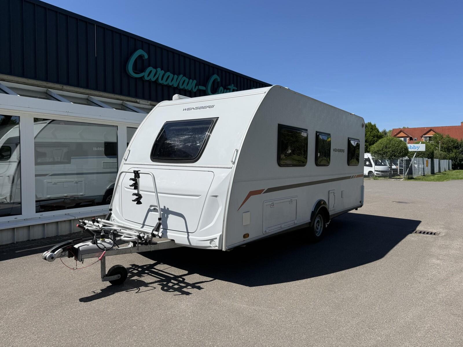Weinsberg CaraCito 470 EU Mover+Battery-Pack-Fahrradträger