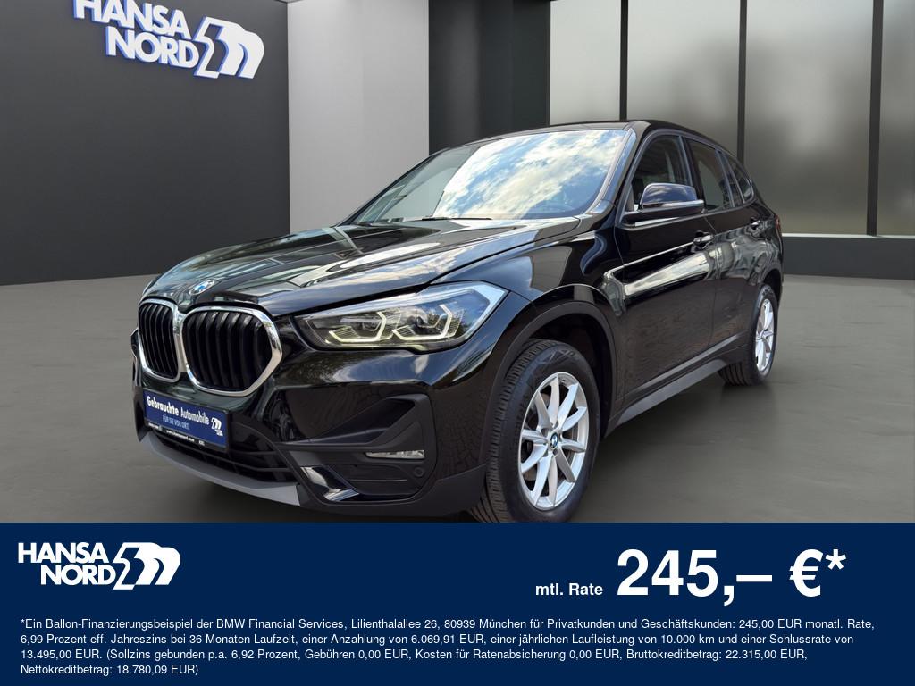 BMW X1 sDrive18d ADVANTAGE LED NAVI PDC SHZ 17" AHK