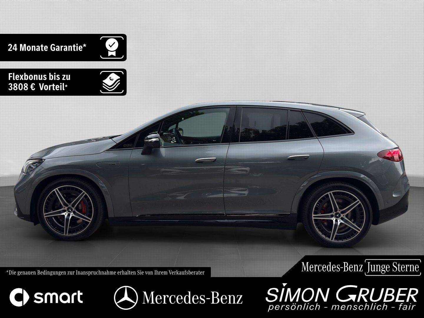 Fahrzeugabbildung Mercedes-Benz EQE 53 4M+ SUV AMG Dynamic+ ActiveRide DriversP