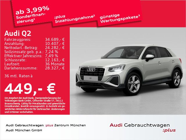 Audi Q2 35 TFSI S tronic S line ACC/AHK/LED