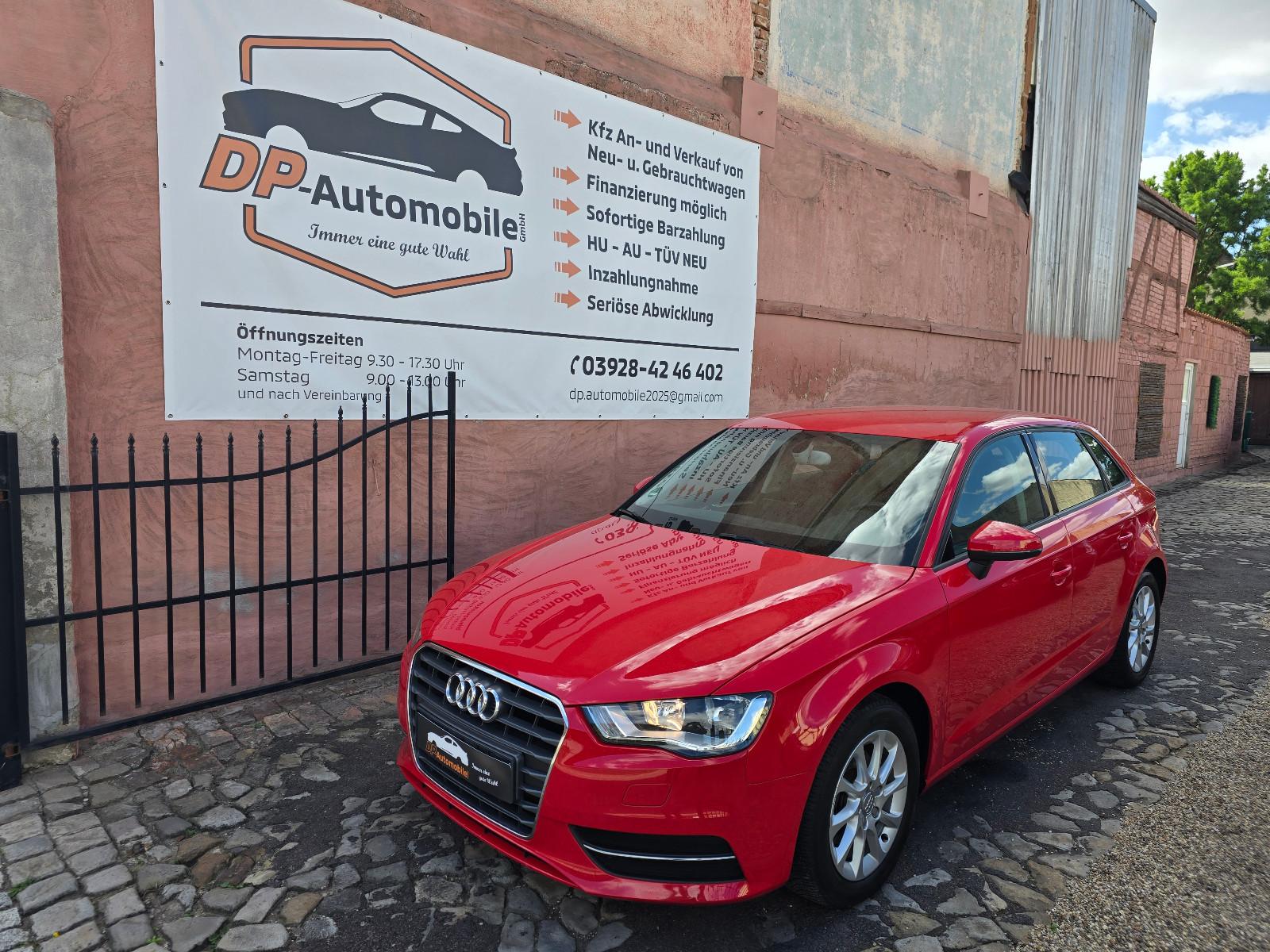 Audi A3 Sportback 1.4l TFSI 1 HAND Ferrari Rot
