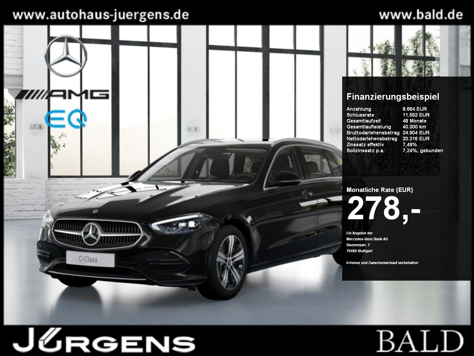 Mercedes-Benz C 220 d T Avantgarde/LED/Kamera/Totwinkel/EASY-P