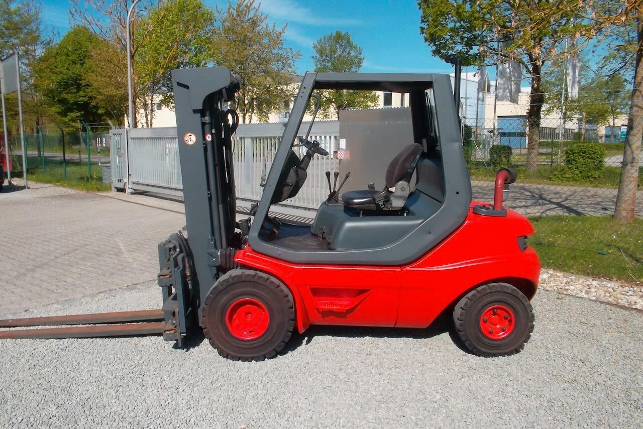 Linde H30D+Triplex+Zinkenverstellung+Seitenschieber