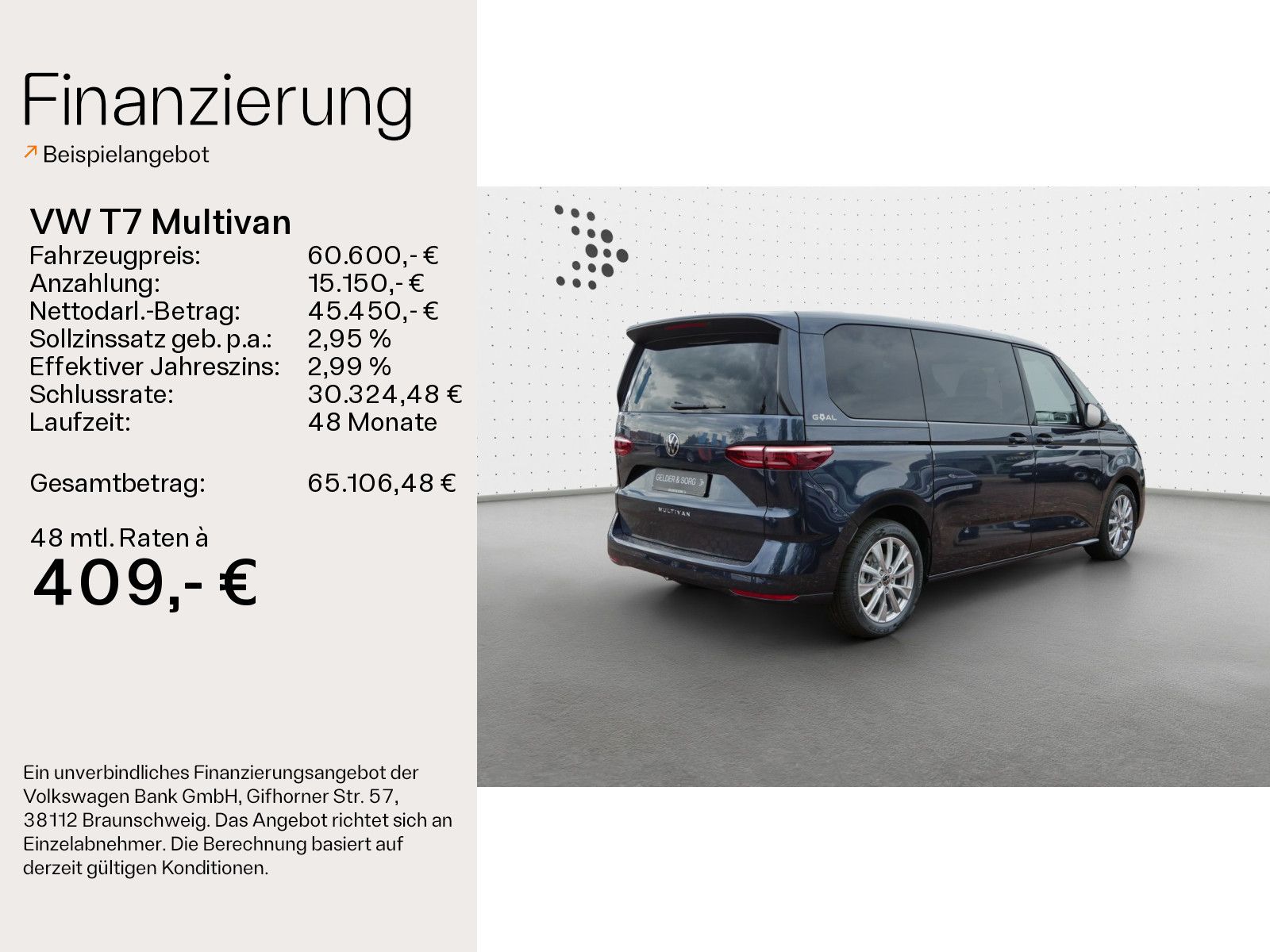 Volkswagen T7 Multivan GOAL TDI *Stand*AHK*IQ*Pano* imagem 2