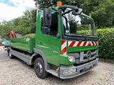 Mercedes-Benz Atego 813D Pritsche Ladekran Palfinger 77.256km - Ladekran