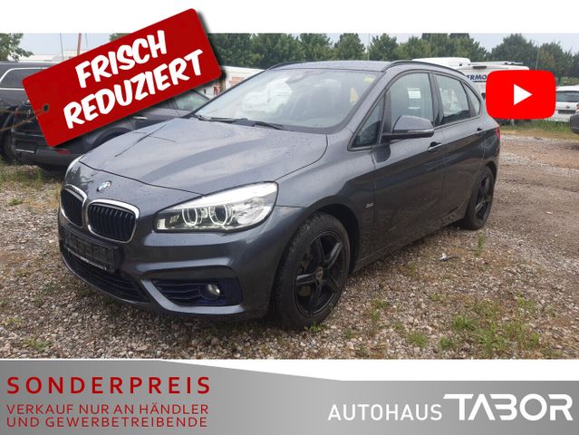 BMW 218d Sport Line Active Tourer Navi LED PDC Klima