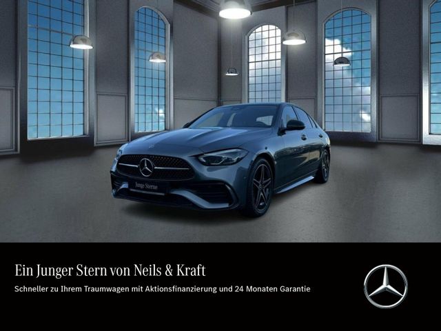 Mercedes-Benz C 200 AMG+NIGHT+AHK+KAMERA+SCHIEBEDACH+TOTWINKEL