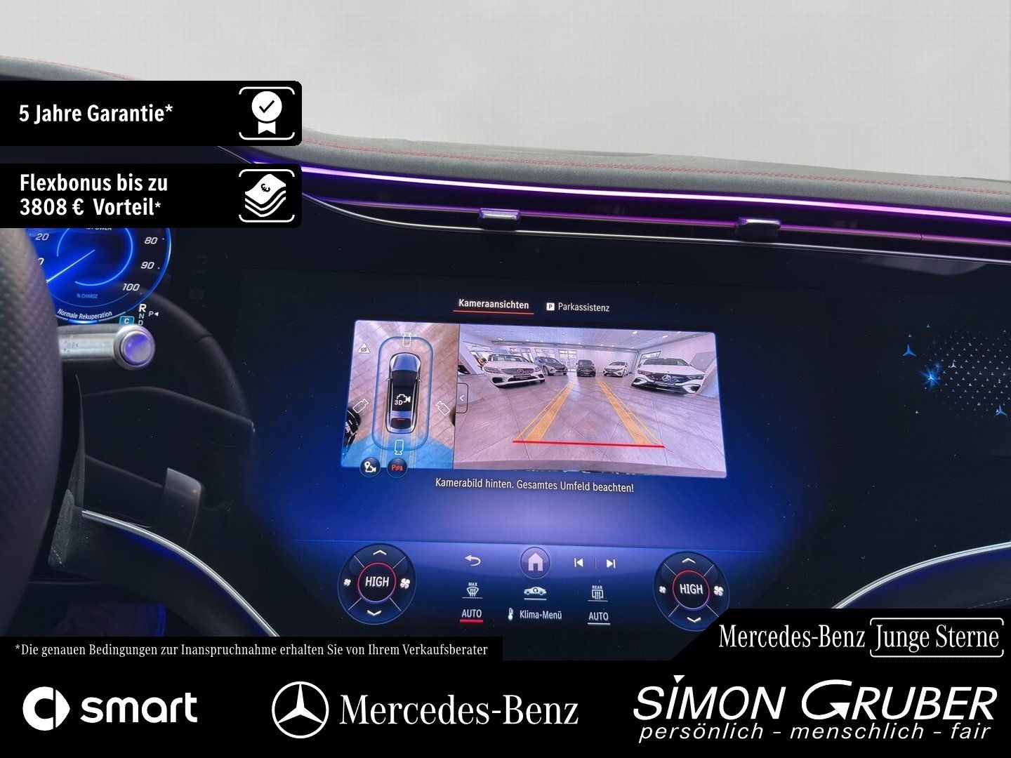 Fahrzeugabbildung Mercedes-Benz EQS 450 4M AMG Night Premium+ Mod 2025 118Kwh