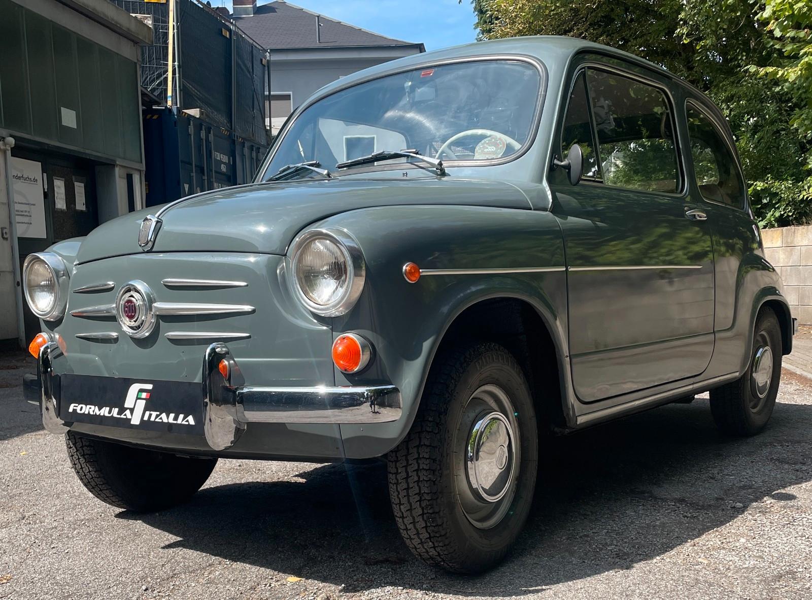 Fiat 600 D  Originallack  Zustand innen einzigartig