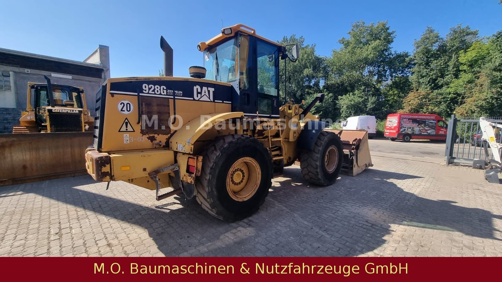 Fahrzeugabbildung CAT 928 G / Hochkippschaufel / SW /