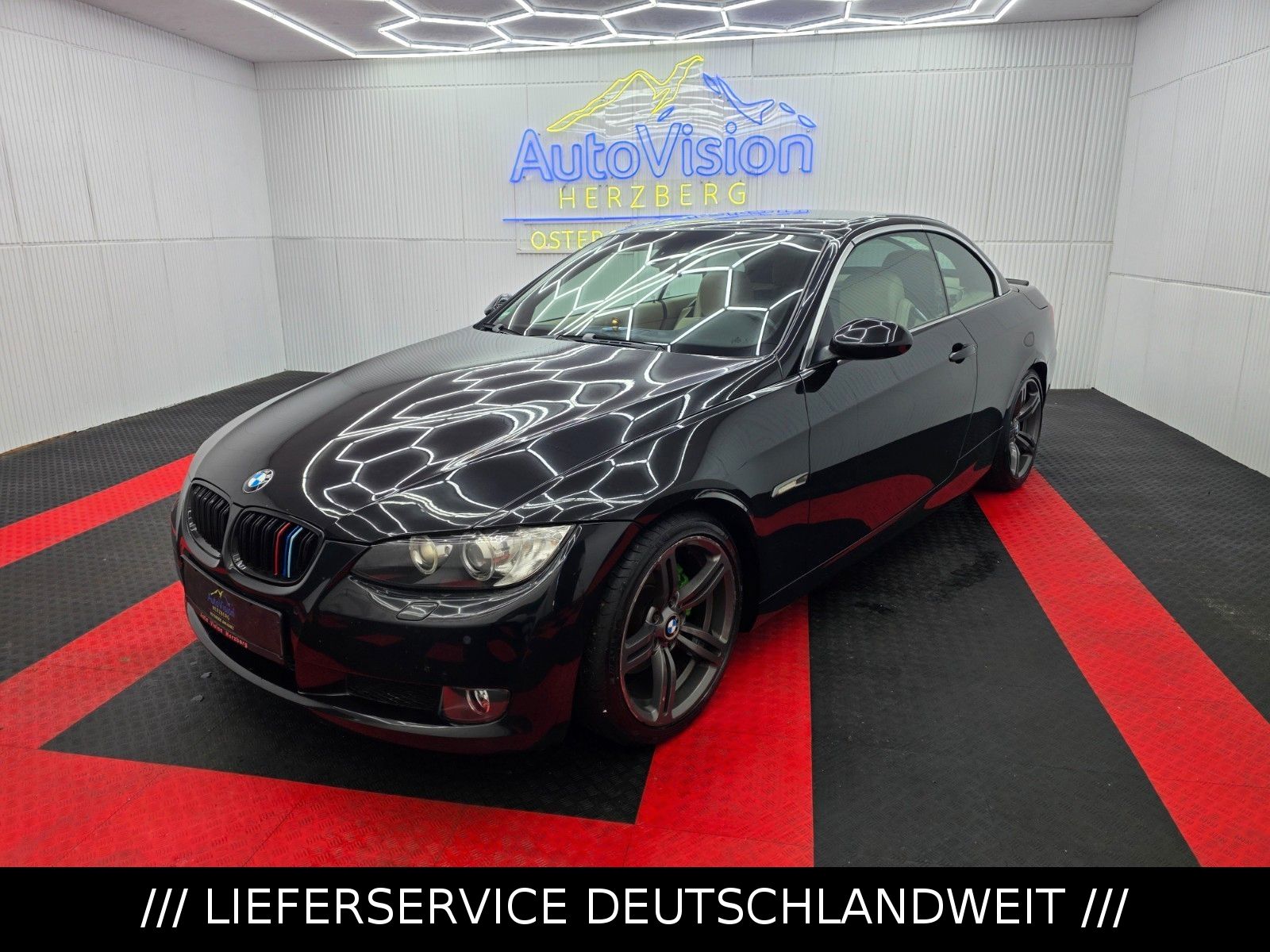 BMW 320i Cabrio M Paket Beige Leder Xen LED Sithzg