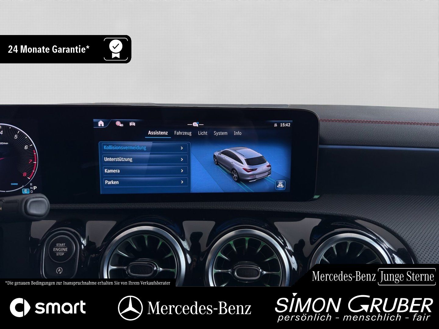 Fahrzeugabbildung Mercedes-Benz CLA 200 Shooting Brake AMG Night Pano Winter