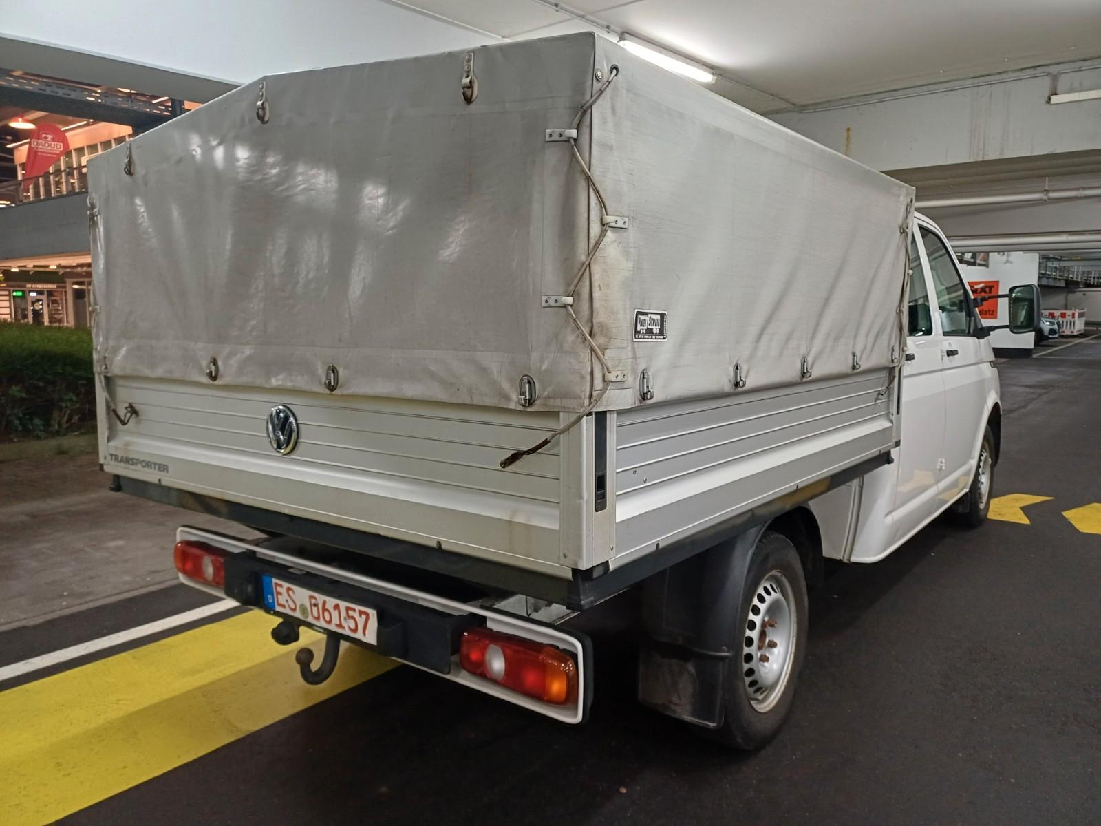 Volkswagen T6 Transporter Doka Pritsche, StandHZG*Klima*AHK