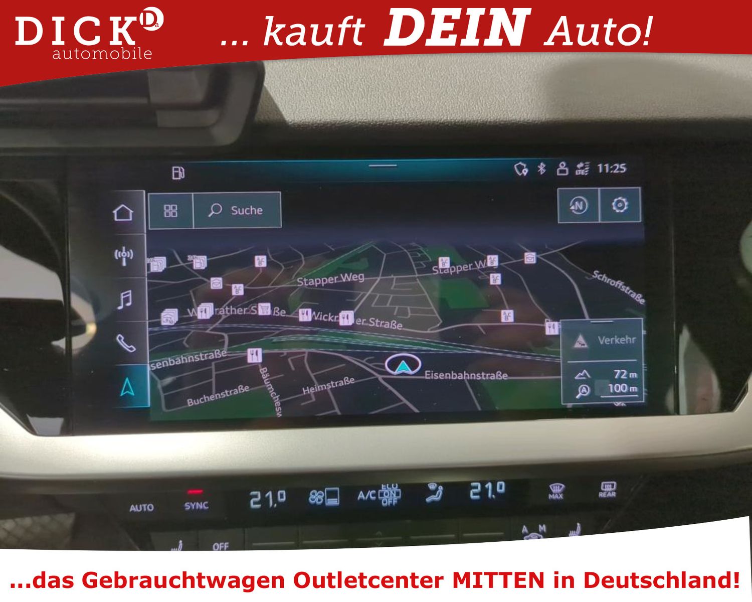 Fahrzeugabbildung Audi A3 SB 35d AT7 LED/NAVI/SHZ/HIFI/VIRTU/AHK/8Fa