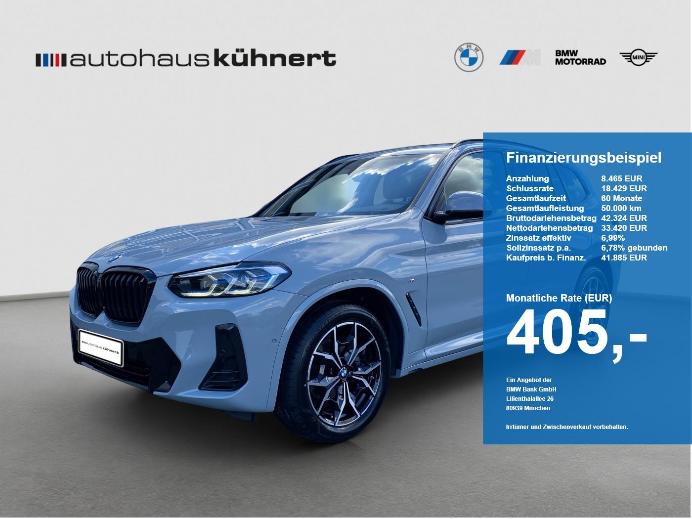 BMW X3 xDrive 20d ///M-Sport Laser SpurAss AHK HUD