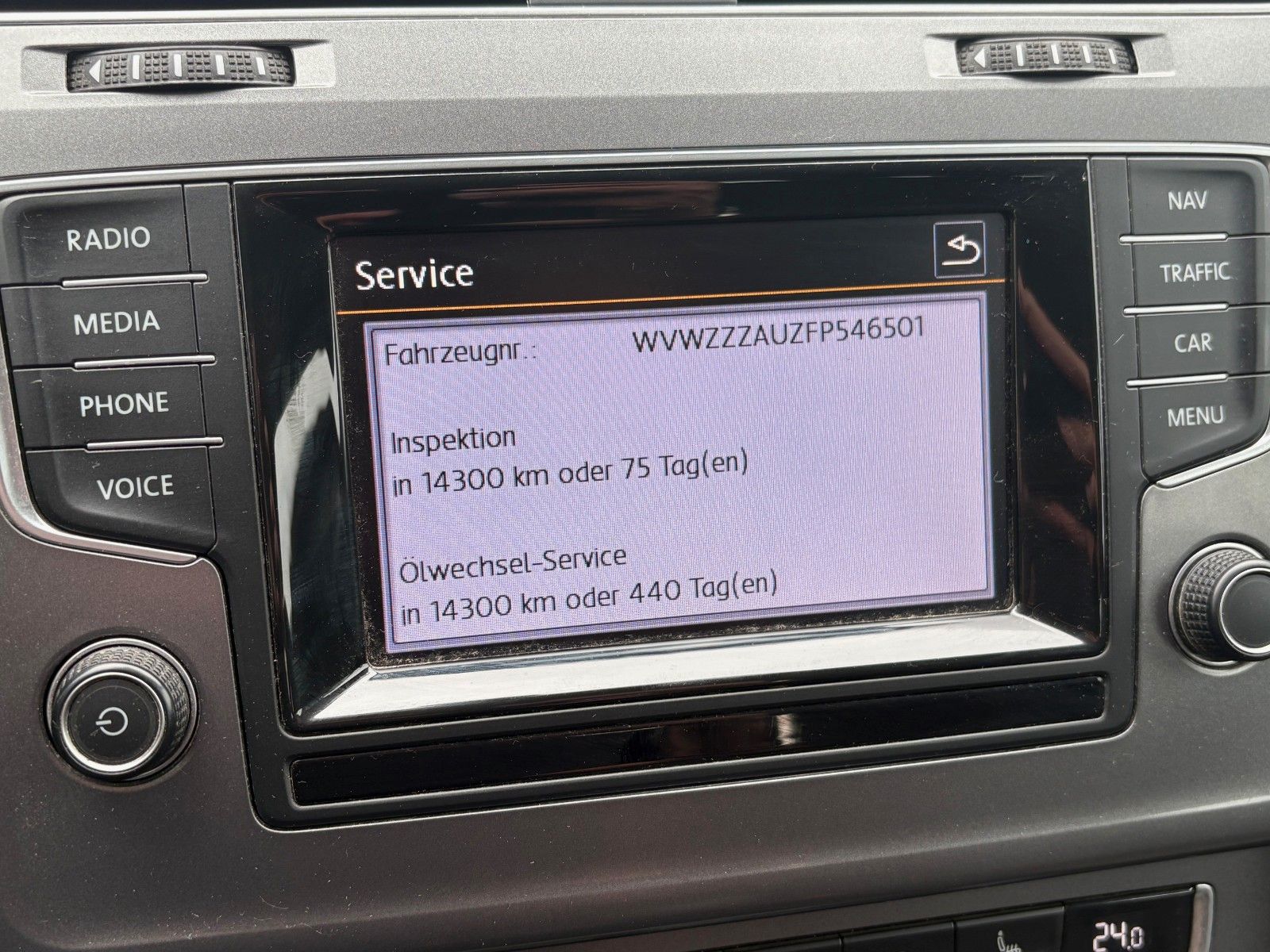 Fahrzeugabbildung Volkswagen Golf VII 1.2 TSI Trendline Navi SPORTSITZE Klima