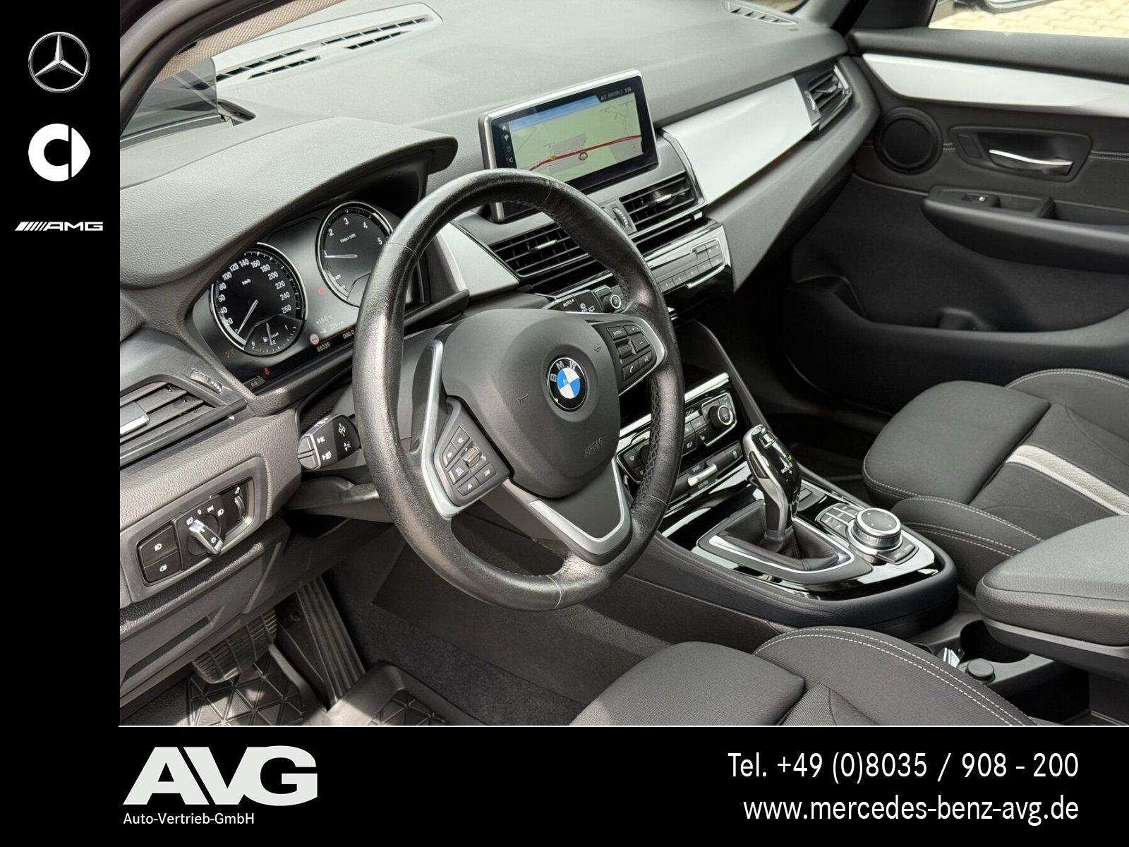 BMW 218 Active Tourer 218d Advantage Navi LED PDC HUD, миниатюра 8