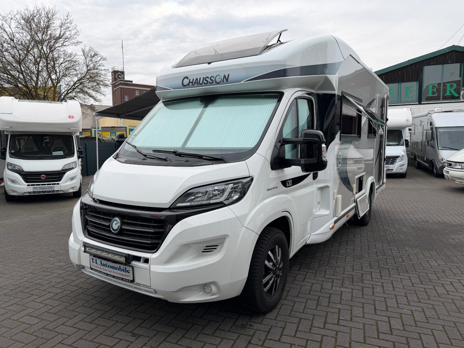 Chausson 630 Titanium VIP Autom./Sat-TV/Wandler/Lithium
