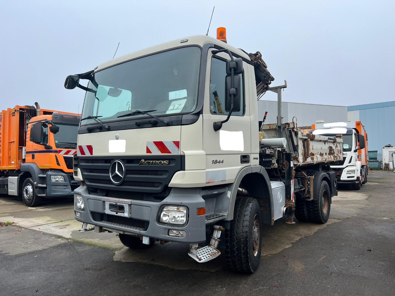 Mercedes-Benz ACTROS 1844/4x4/KIPPER*KRAN/MEILLER/TEREX 190.2E