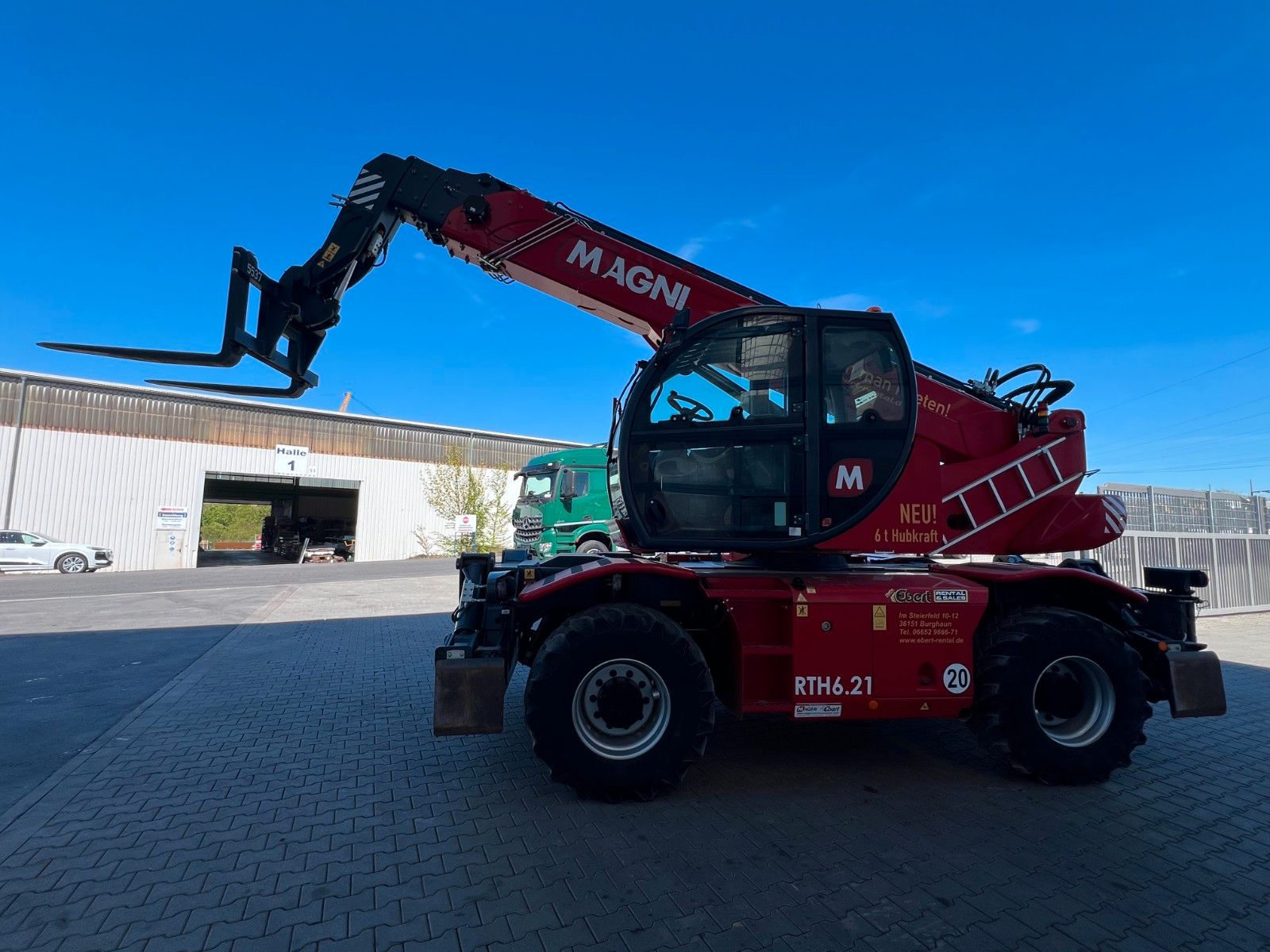 Fahrzeugabbildung Andere Magni RTH 6.21 / nur 1.119h ! / Gabel / Funk