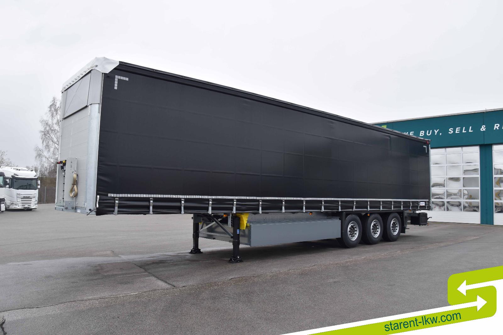 Schmitz Cargobull Hubdach Liftachse Palettenkasten MIETE