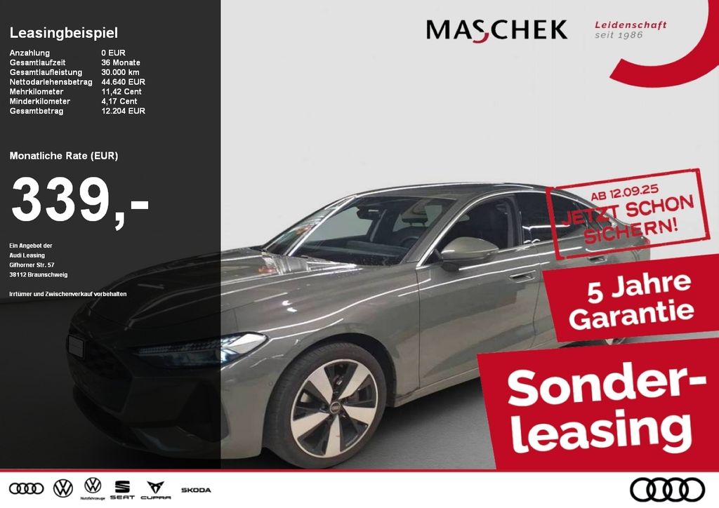 A5 Limousine TFSI S tronic TECHPLUS 360° ACC 360