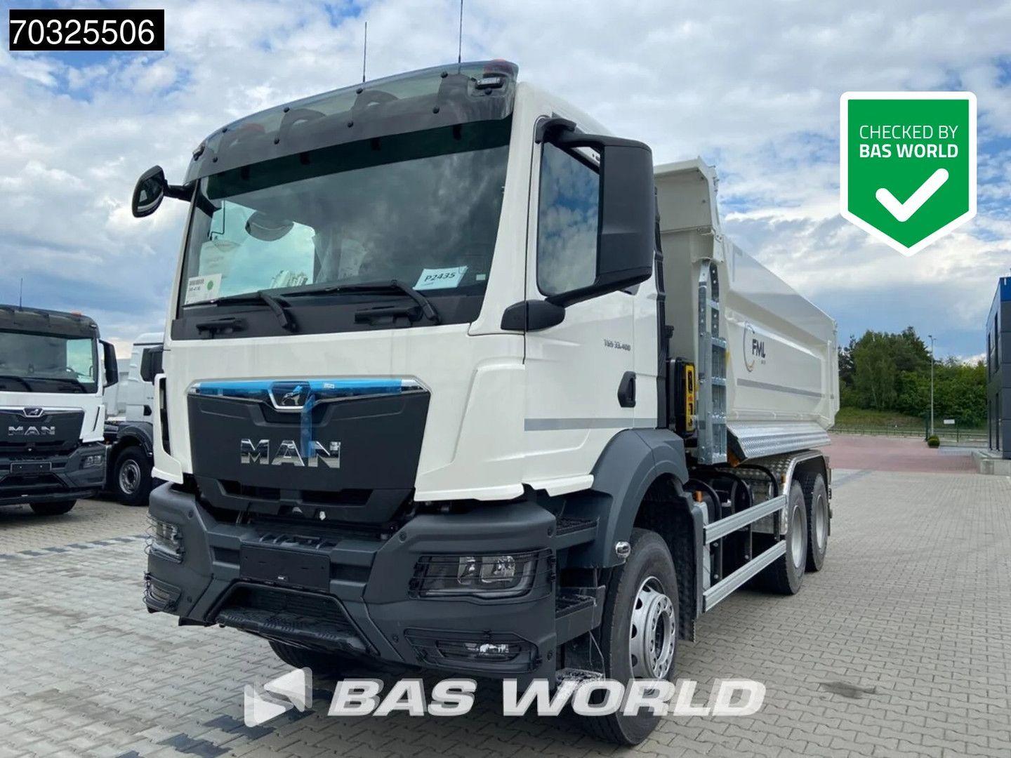 MAN TGS 33.400 6X4 NEW! 6x4 tipper Steel suspension