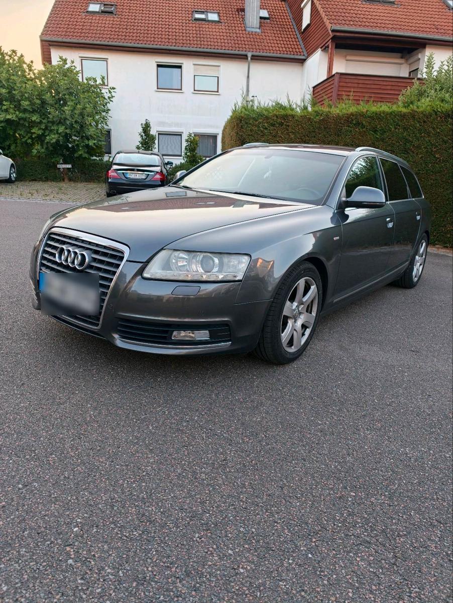 Audi A6 2011 — rear view