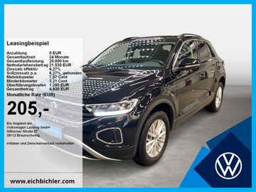 Volkswagen Leasing Angebot: Volkswagen T-Roc 1.0 TSI Life SpurH LED LM KlimaA SHZ