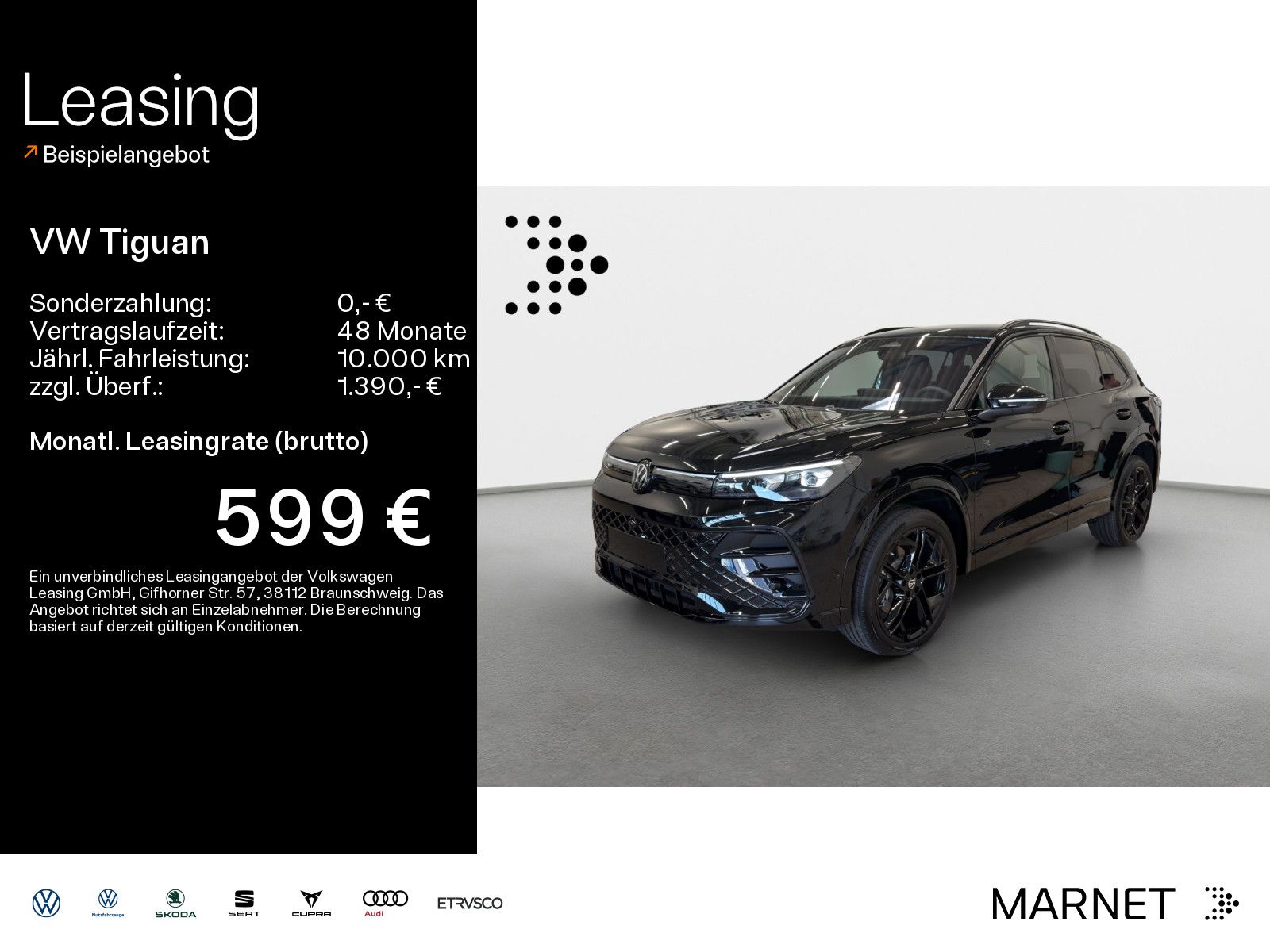 Volkswagen Tiguan R-Line 2,0 l TDI SCR 4MOTION 142 kW (193