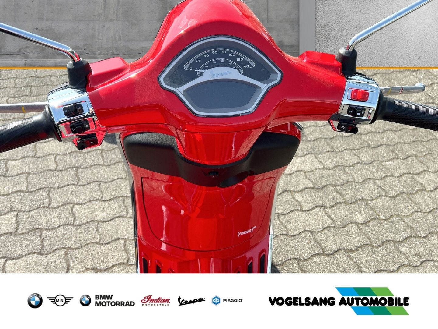 Fahrzeugabbildung Vespa Primavera 125 Product RED, Sondermodell, I-Get,