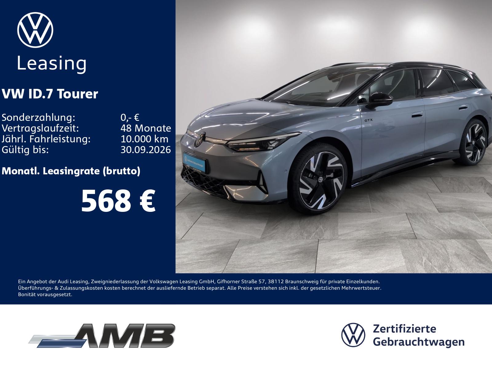 Volkswagen ID.7 Tourer GTX 91kWh/AHK/Matrix/Pano/WäPu/1.31G