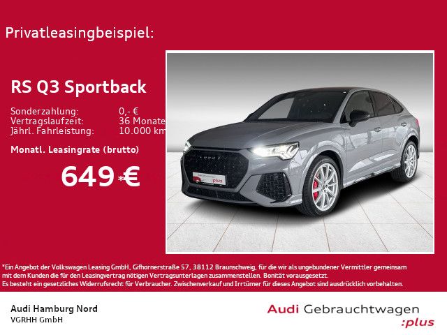 Audi RS Q3 Sportback Matrix Sonos AHK TopView Navi