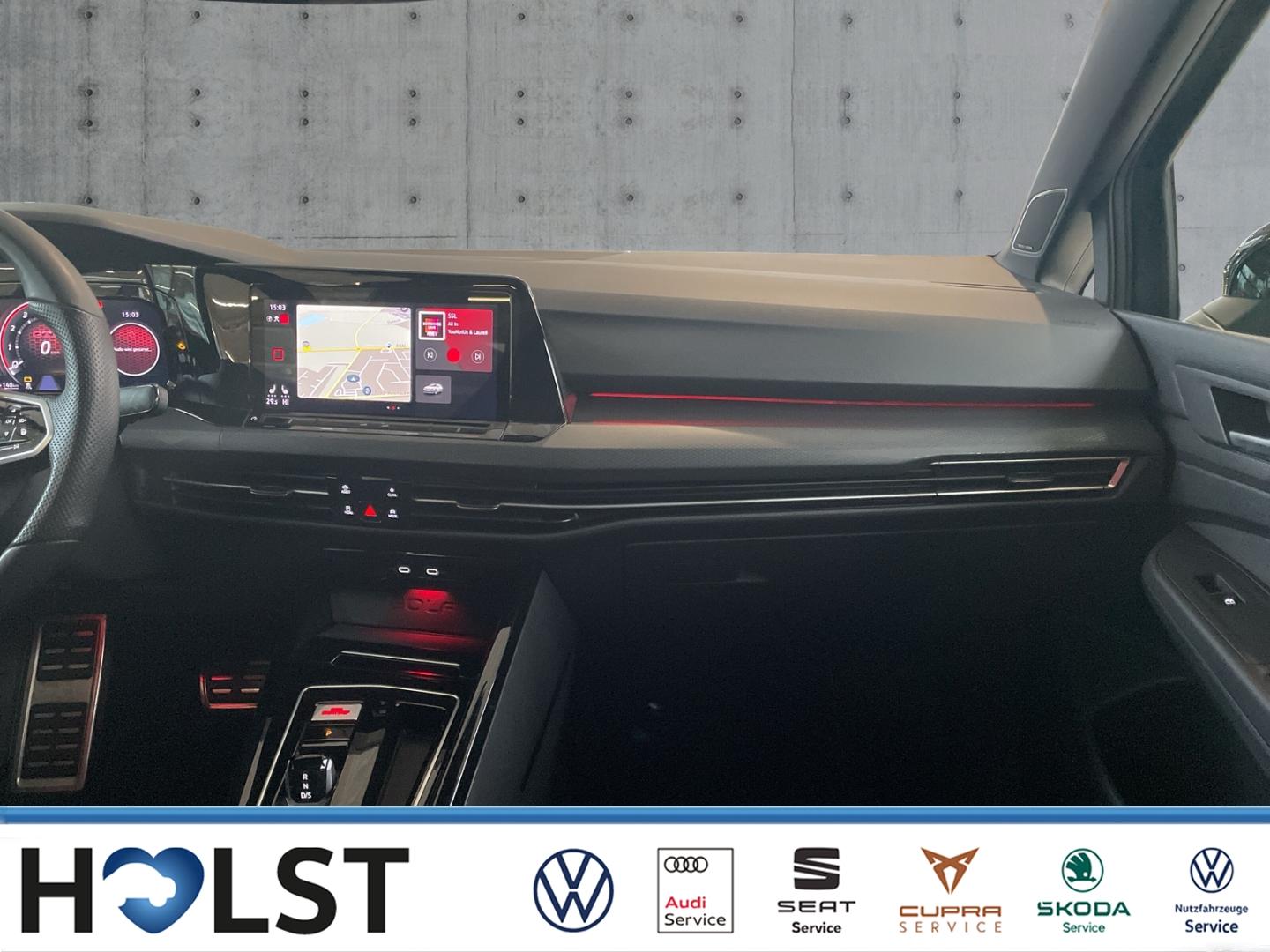 Volkswagen Golf GTI VIII Pano Stdhz. Navi 19 Matrix Kamera, миниатюра 14