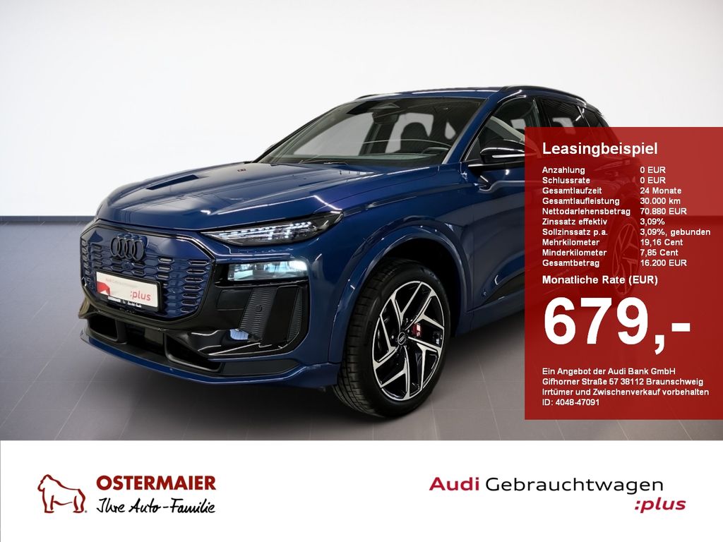 Audi SQ6 e-tron S-LINE EDITION ONE BLUE NP:113tEUR NU