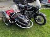 BMW R50 mit Steib Beiwagen und Anhänger - BMW GESPANN MIT