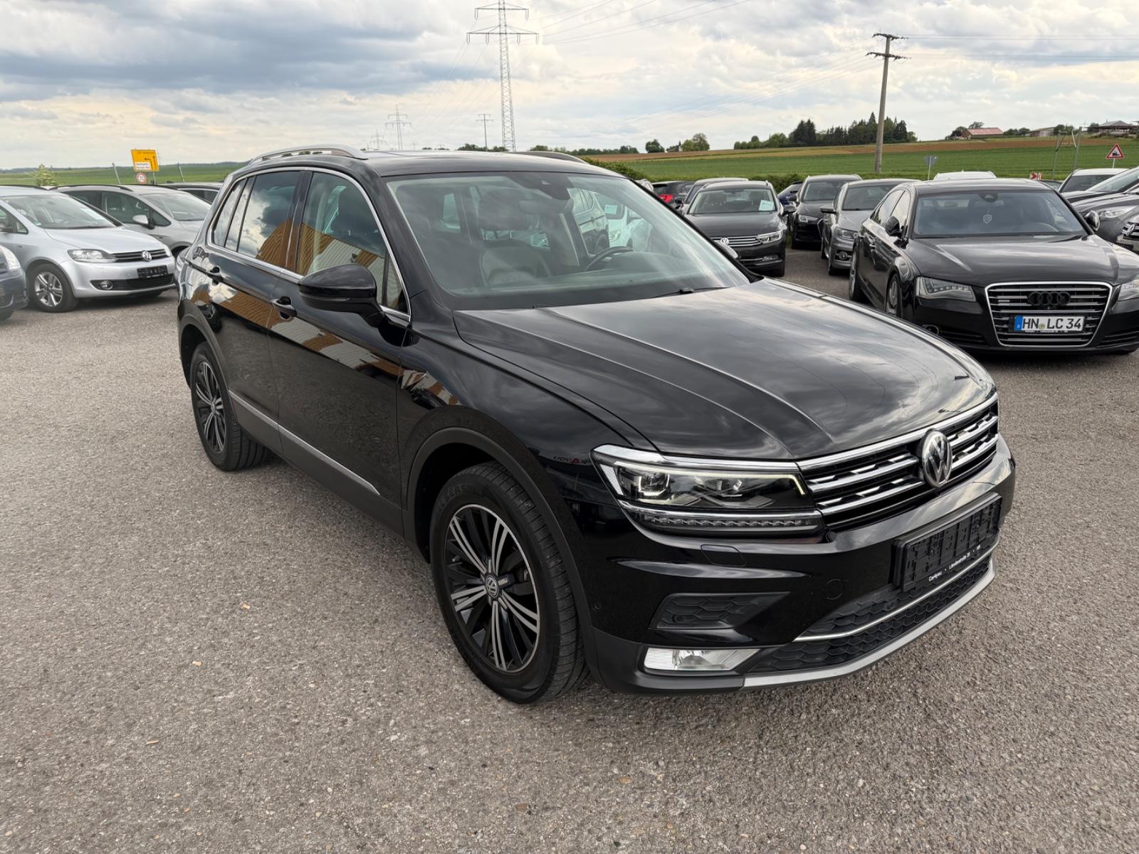 Volkswagen Tiguan Highline 4Motion Leder Pano ACC Navi LED