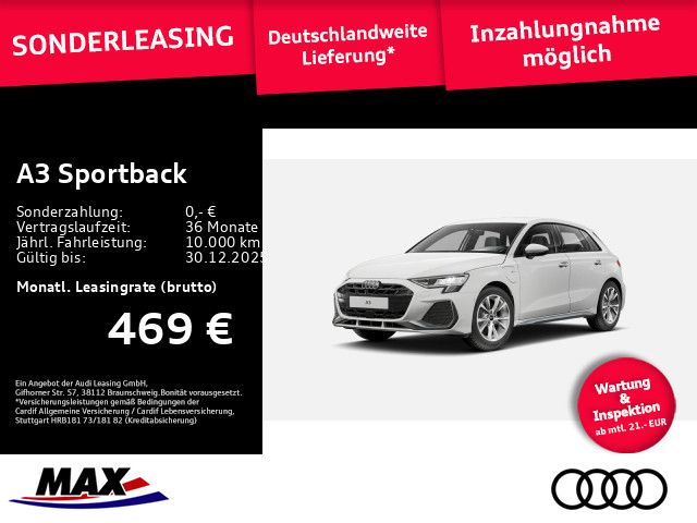 A3 Sportback S line 40 TFSI e #FREI KONFIGURIERB