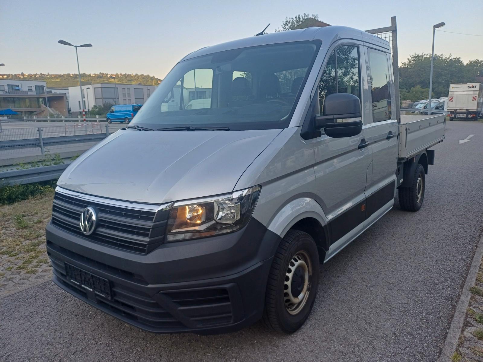 Volkswagen Crafter Pritsche35 DOKA mittellang Klima*AHK*SHZ