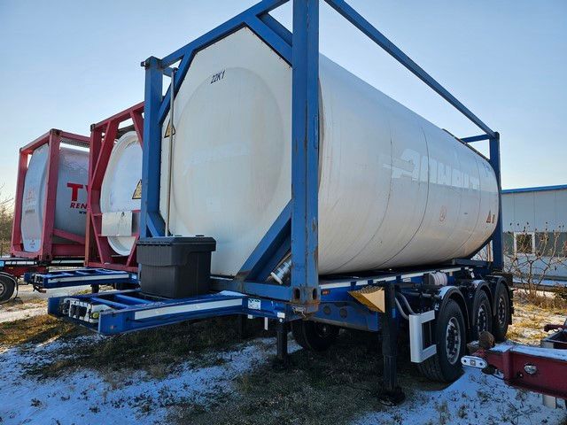 Schmitz Cargobull Tankcontainer Chassis+Tankcontainer Schwallwand