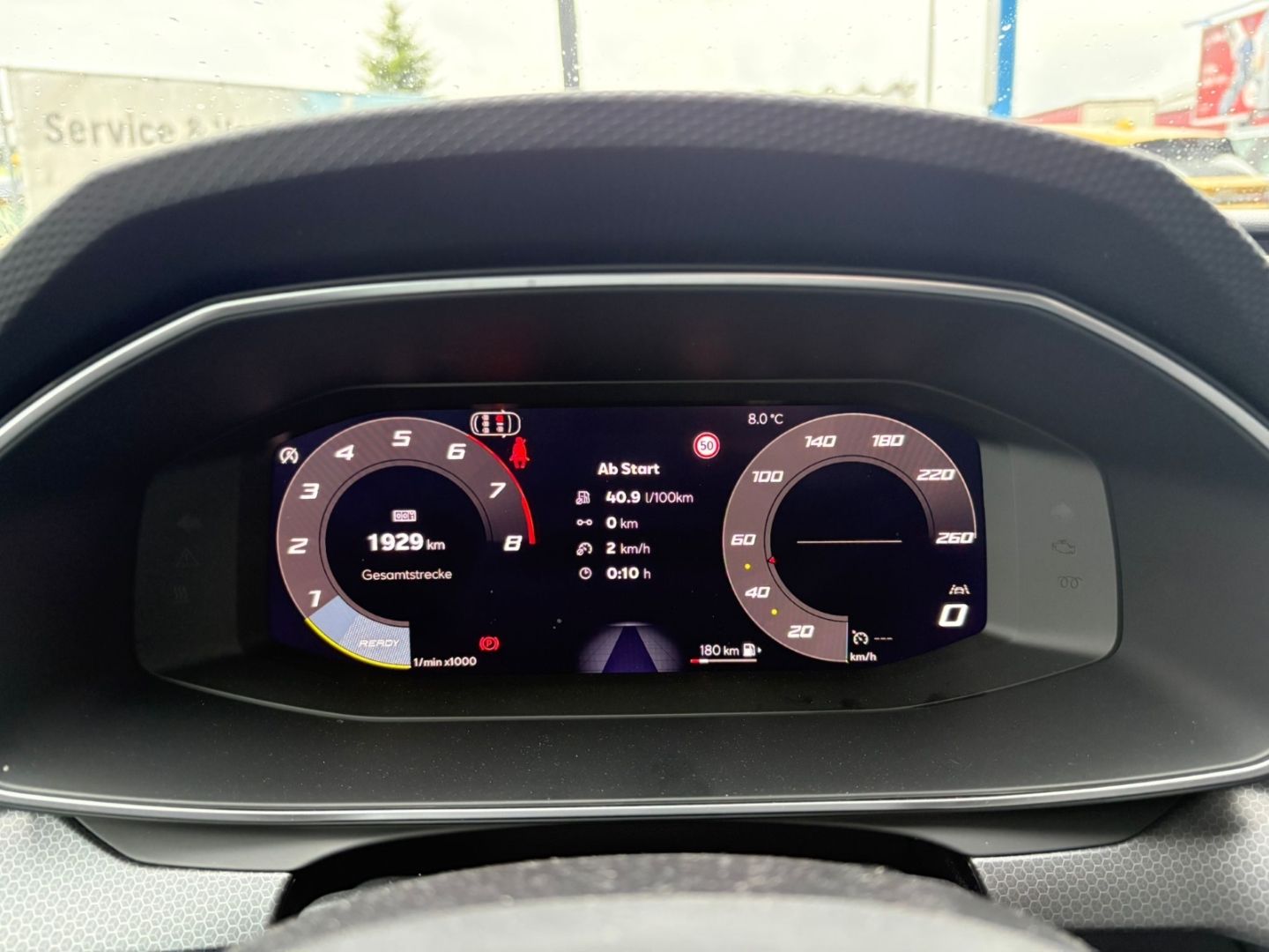 Fahrzeugabbildung SEAT Leon Sportstoure Road Edition VerkehrszeichenERK