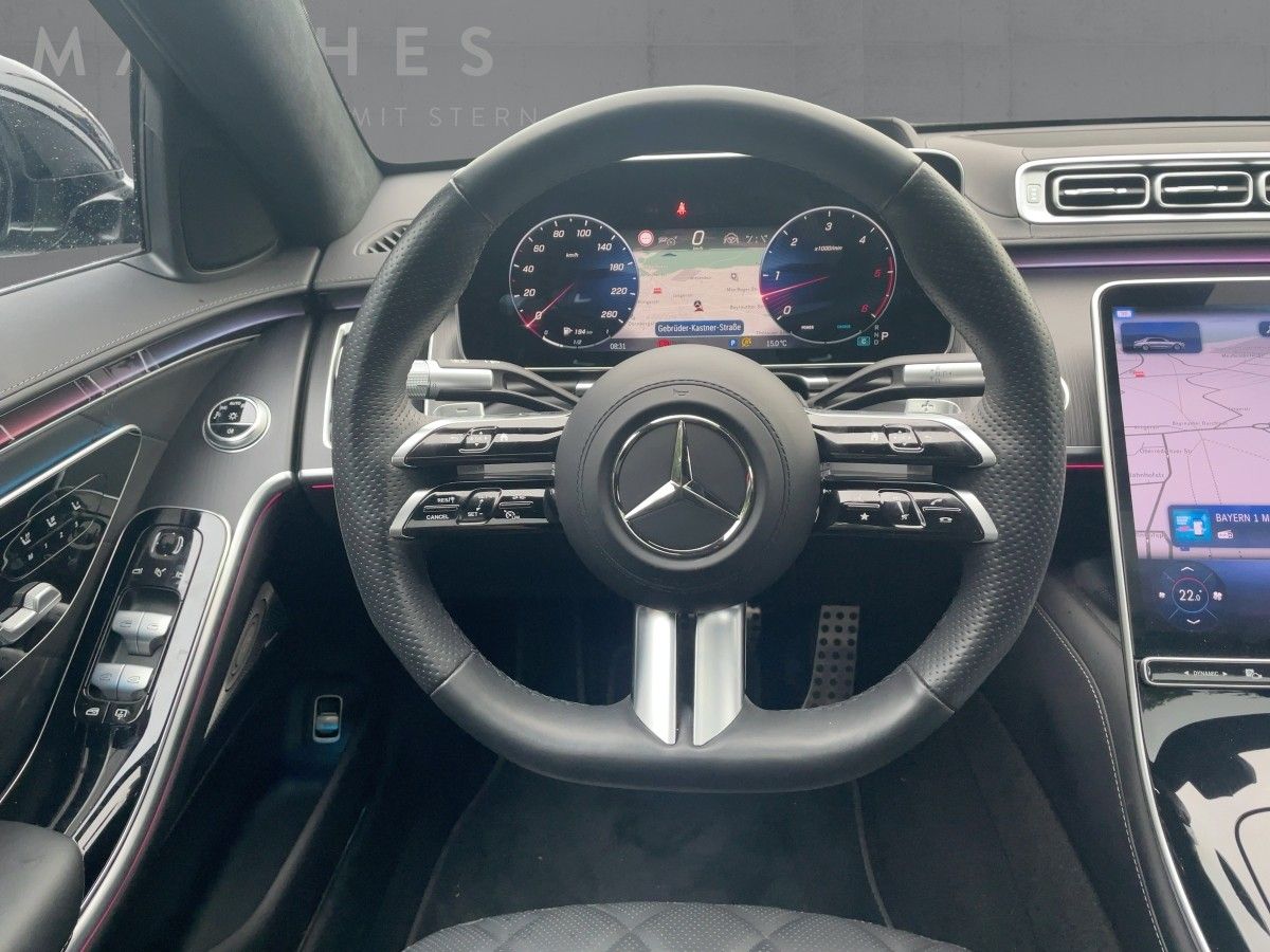 Fahrzeugabbildung Mercedes-Benz S 450 d 4M lang AMG/Chauffeur/Pano/Exklusiv/21''