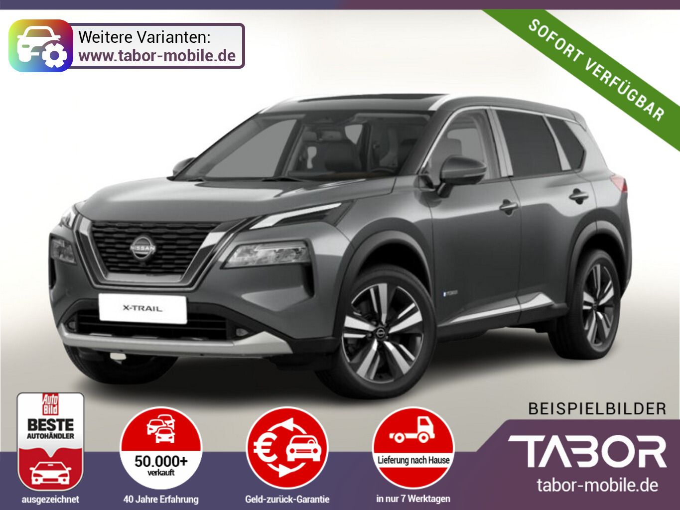 Nissan X-Trail Tekna Pano 4xSHZ HUD PrivG LED UVP-38%*