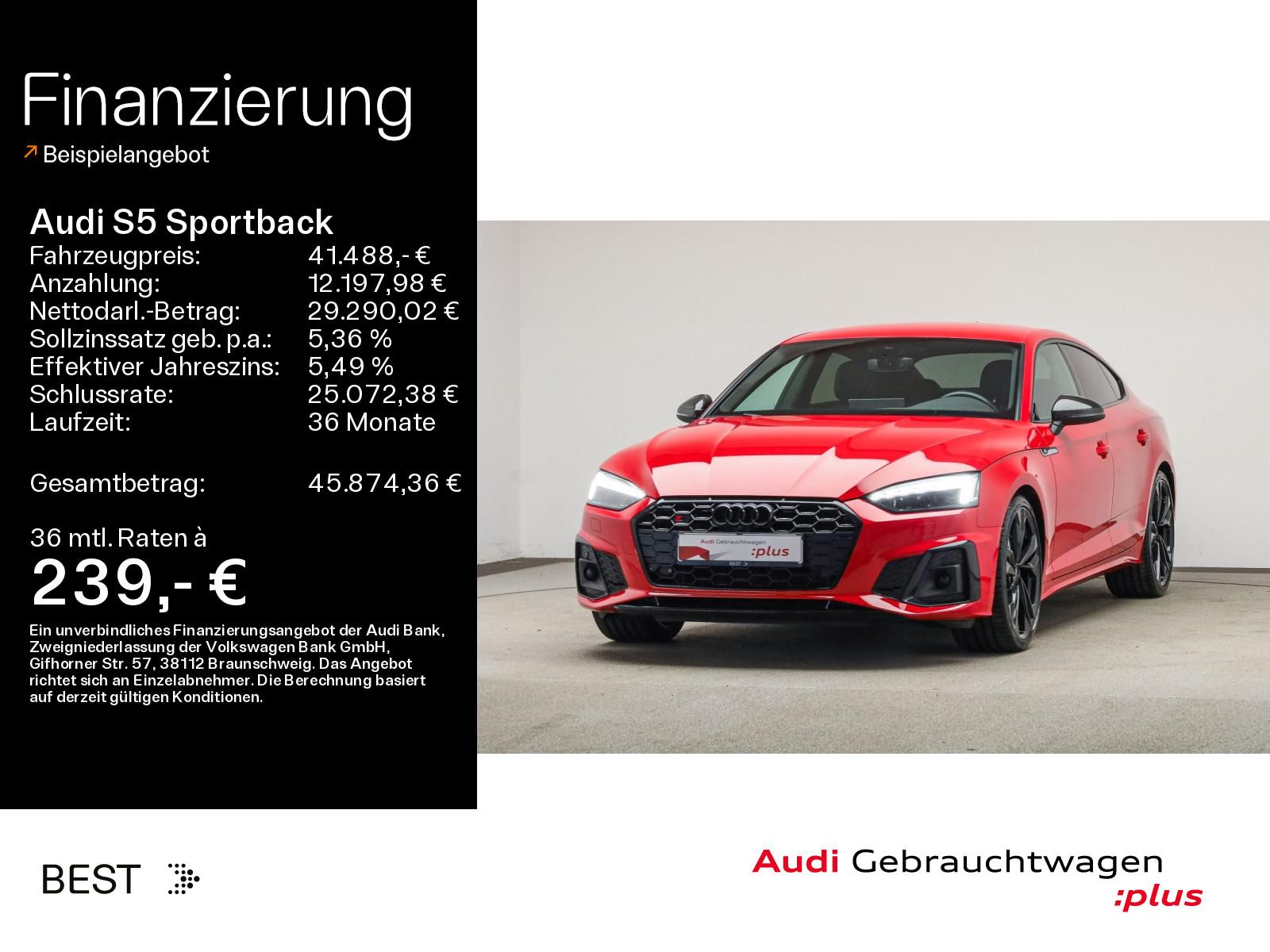 Audi S5 Sportback TDI Kamera, Navi, Carbon Style, 20"