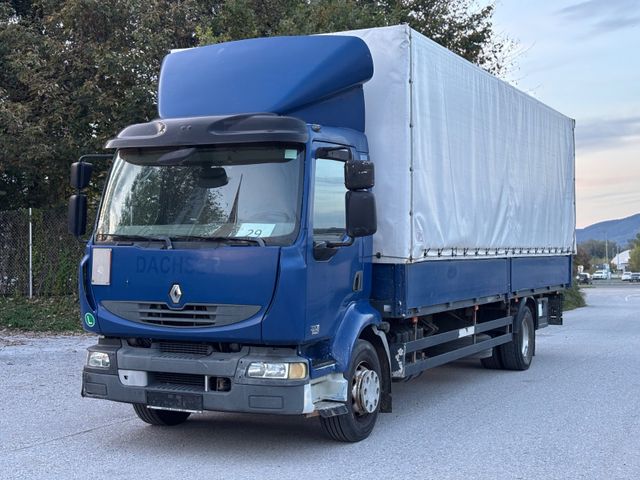 Renault MIDLUM 220.16*PRITSCHE+PLANE+LBW*EURO 5*KLIMA*