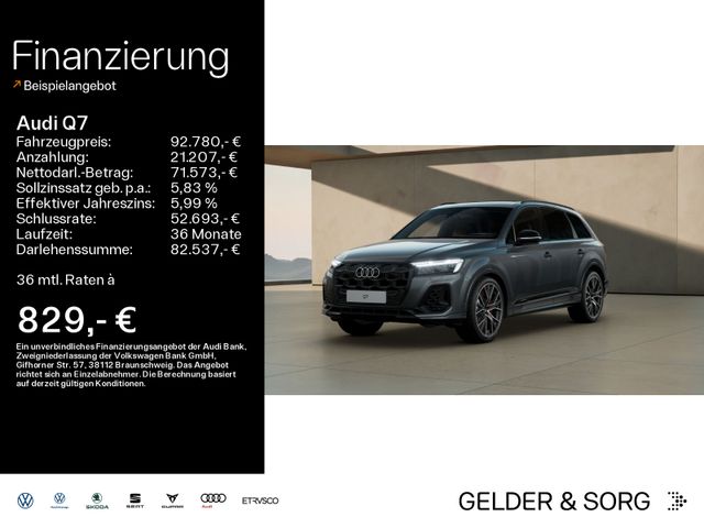 Audi Q7 SUV 60 TFSIe qu. S line AHK*Air*HuD*Pano*B&O